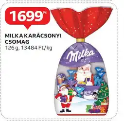 Auchan Milka karácsonyi csomag ajánlat