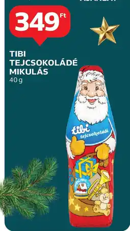 Auchan Tibi tejcsokoládé mikulás ajánlat