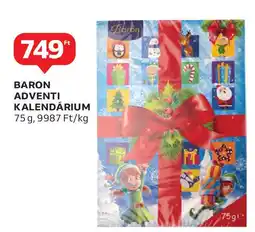 Baron adventi kalendárium