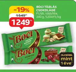 Auchan Boci táblás csokoládé ajánlat