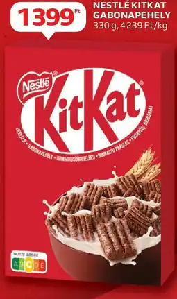 Auchan Nestlé kitkat gabonapehely ajánlat