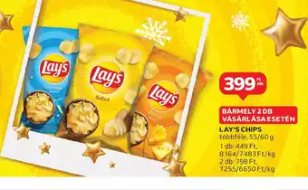 Auchan Lay's chips ajánlat