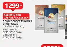 Auchan Douwe egberts omnia örölt kávé ajánlat