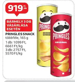 Auchan Pringles snack ajánlat