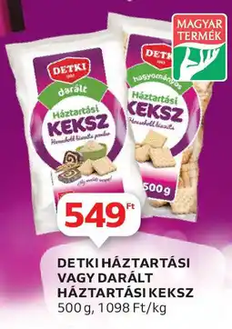 Auchan Detki háztartási vagy darált háztartási keksz ajánlat