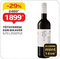 Tóth ferenc egri bikavér