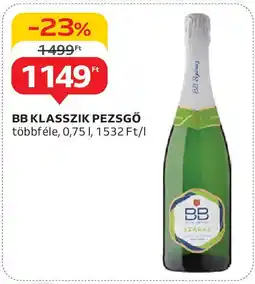 Bb klasszik pezsgő