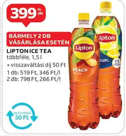 Auchan Liptonice tea ajánlat