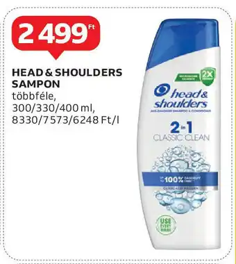 Auchan Head & shoulders sampon ajánlat