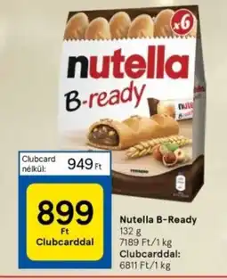 Tesco Nutella B-Ready ajánlat