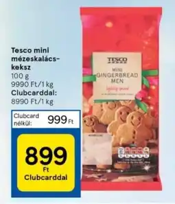 Tesco Tesco mini mézeskalács keksz ajánlat