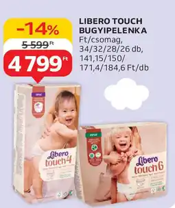 Auchan Libero touch bugyipelenka ajánlat