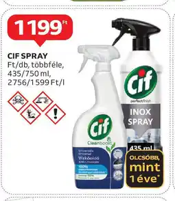 Auchan Cif spray ajánlat