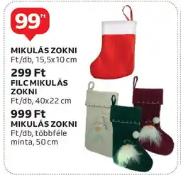 Auchan Mikulás zokni ajánlat