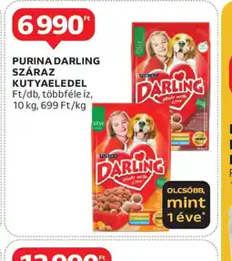 Auchan Purina darling száraz kutyaeledel ajánlat