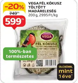 Auchan Vega fél kókusz töltött madáreleség ajánlat