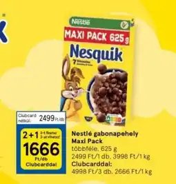 Tesco Nestlé gabonapehely Maxi Pack ajánlat