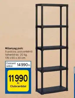 Tesco Műanyag polc ajánlat
