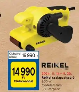 Tesco Reikel szalagcsiszoló ajánlat