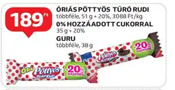 Auchan Óriás pöttyös túró rudi ajánlat