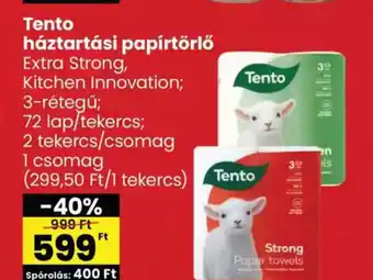 Interspar Tento háztartási papírtörlő ajánlat