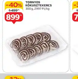 Auchan Tornyos Kókusztekercs ajánlat