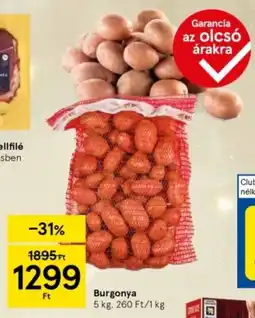 Tesco Burgonya ajánlat