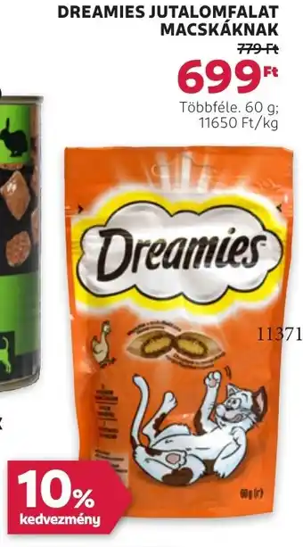 Rossmann Dreamies jutalomfalat macskáknak ajánlat