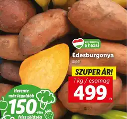 Lidl Édesburgonya ajánlat