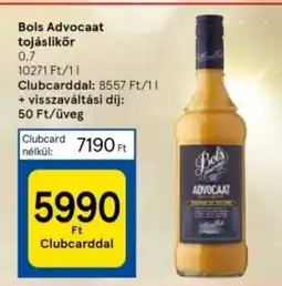Tesco Bols Advocaat tojáslikőr ajánlat