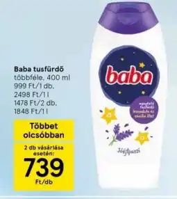 Tesco Baba tusfürdő ajánlat