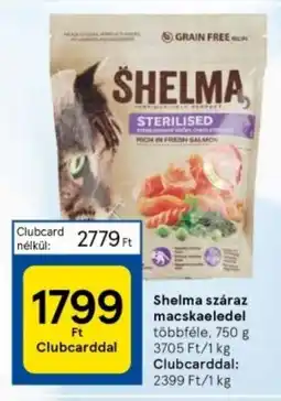 Tesco Shelma száraz macskaeledel ajánlat