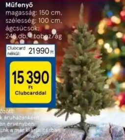 Tesco Műfenyő ajánlat