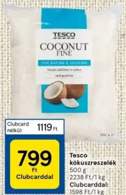 Tesco Tesco kókuszreszelék ajánlat