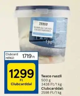 Tesco Tesco ruszli ajánlat