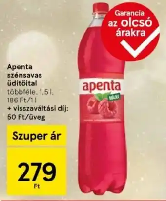 Tesco Apenta szénsavas üdítőital ajánlat