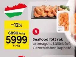 Tesco Seafood fött rák ajánlat