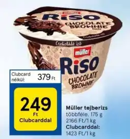 Tesco Müller tejberizs ajánlat