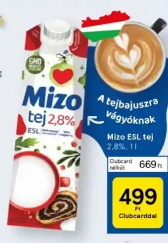 Tesco Mizo ESL tej ajánlat