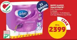 PENNY Wippy illatos toalettpapír ajánlat