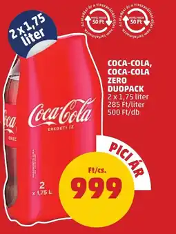 PENNY Coca-cola, coca-cola zero duopack ajánlat
