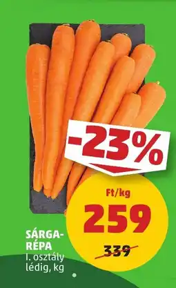 PENNY Sárgarépa ajánlat