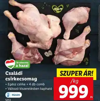 Lidl Családi csirkecsomag ajánlat