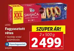 Lidl Ledo Fagyasztott rétes ajánlat