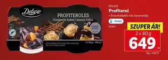 Lidl Deluxe Profiterol ajánlat