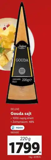 Lidl Deluxe Gouda sajt ajánlat