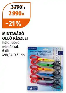 Müller Mintavágó olló készlet ajánlat