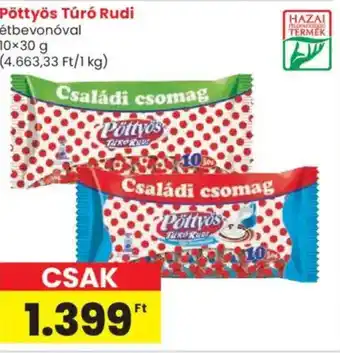 Spar Pöttyös Túró Rudi ajánlat