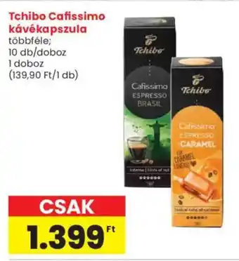 Spar Tchibo Cafissimo kávékapszula ajánlat