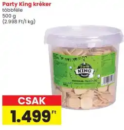 Spar Party King kreker ajánlat